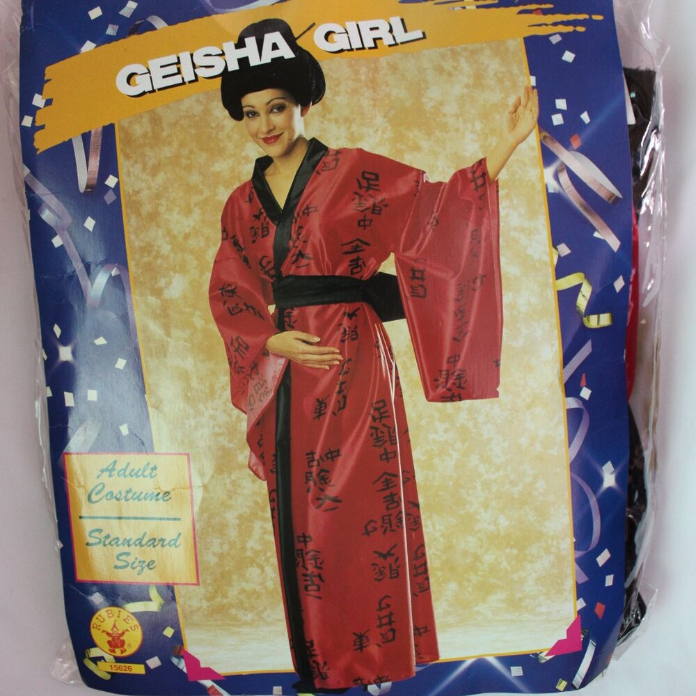 Rubies Halloween Adult Costume Geisha Girl Standard Size 15626 New